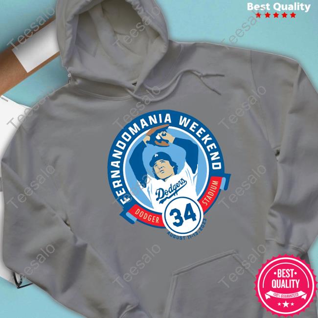 Los Angeles Dodgers Fernandomania Weekend Dodger Stadium 34 Shirt, hoodie,  sweater and long sleeve